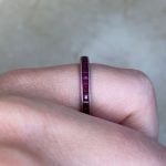 Salina Band handcrafted in platinum