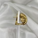 Tiffany & Co earrings handcrafted in 18k yellow gold