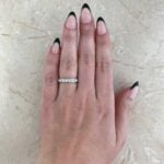 Vintage Eternity Diamond Platinum Calora Band