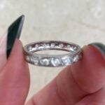 Calora Band handcrafted in platinum