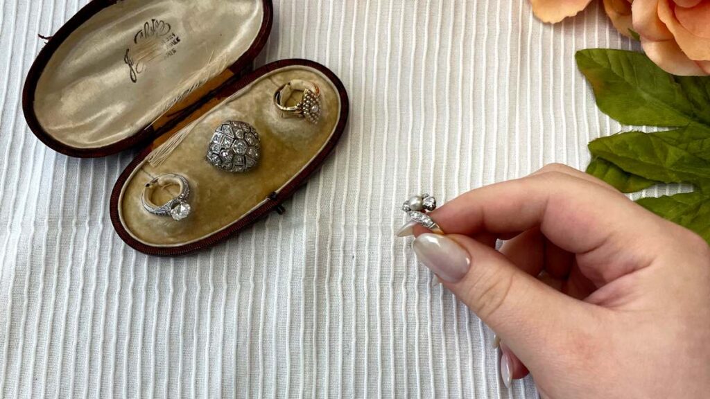 Collection of rare antique rings