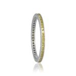 Yellow Diamond Engraved Hildreth Band 1.6mm 11670 / 11669