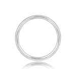 Tiffany & Co. Platinum wedding Band in plain style signed tiffany 3mm 15884