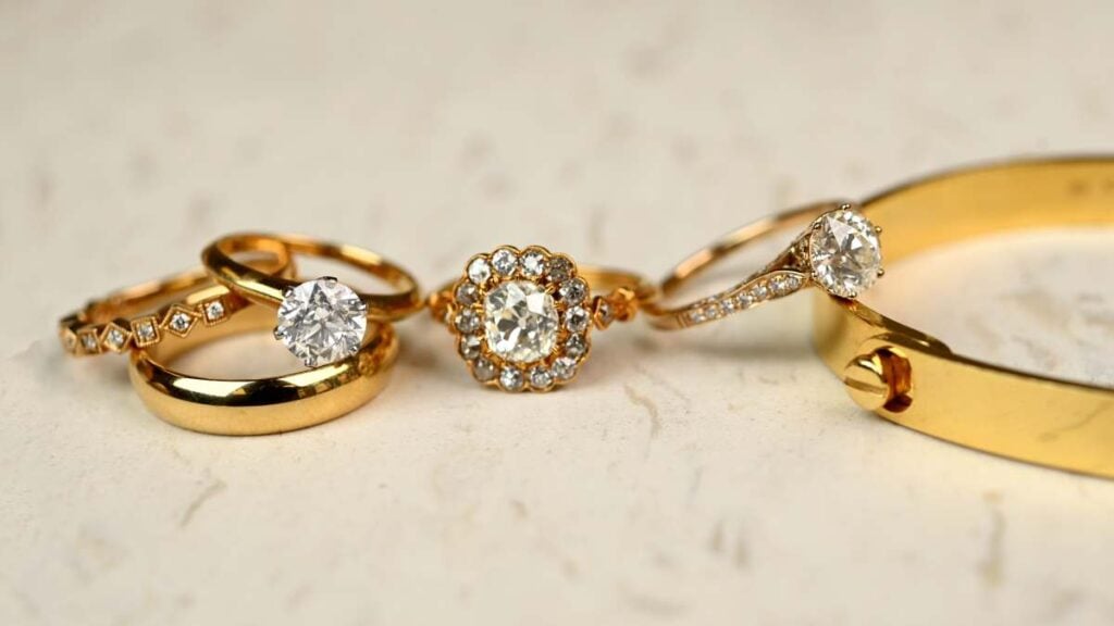Different Types of Yellow Gold Rings and Jewelry