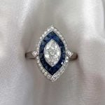 Surama Ring made in platinum