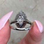 Surama Ring with 1.01 carats of sapphires