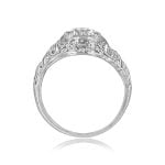 Edwardian Era ring certified GIA 1.17ct Diamond Pomfret Ring, Circa 1910 15905