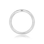 signed Elsa Peretti Tiffany band with Diamonds Notch Band 2.3mm 15927