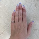 Tiffany Engraved Platinum Wedding Band