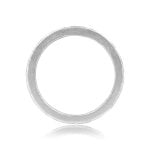 Tiffany Engraved pattern Platinum Wedding Band 2.3mm 15928