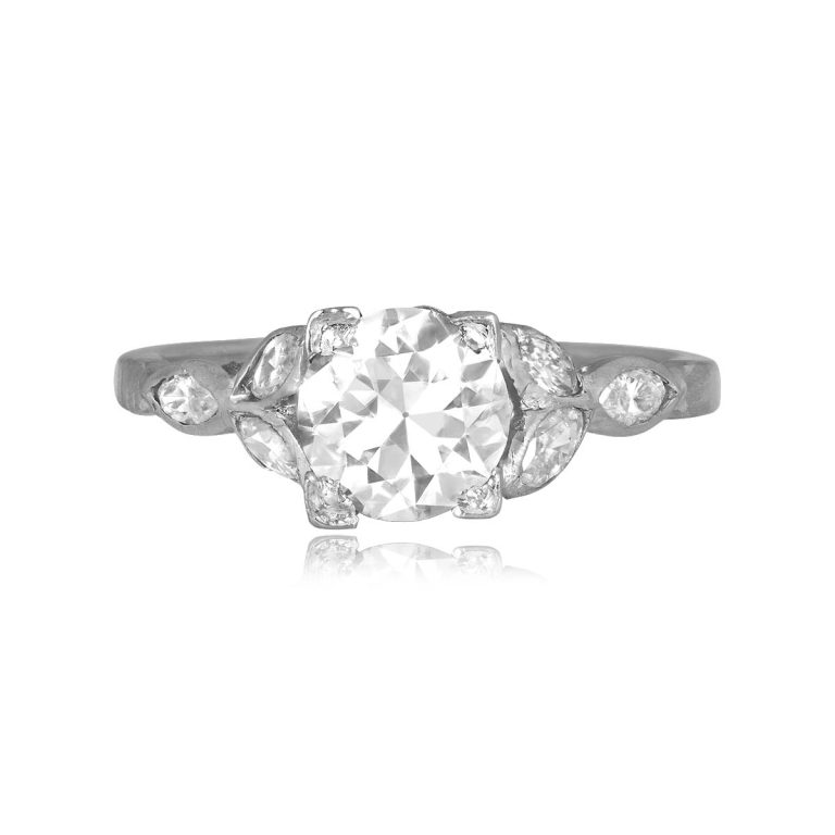 Vintage 1.01ct Diamond Currie Ring, Circa 1950