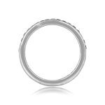 Sapphire and Diamond alternating design Eternity Varina Band 2.70mm 15953