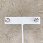 2.00ct Old European Cut Diamond Stud Centenary Earrings