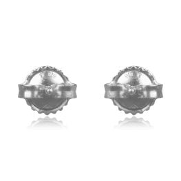 Platinum earrings Bezel old European cut Diamond stud Slade Earrings 15960