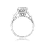 Van Cleef & Arpels GIA 2.46 carat Emerald Cut Diamond Ring EURA206
