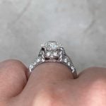 Prong-Set Old European Cut Diamond Ring Basket View f3 EURA207