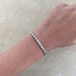 Harry Winston G color and VS1 clarity bracelet