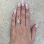 Harry Winston GIA 2.79ct Pear Shape Diamond Ring