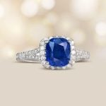 2.30ct Natural Kashmir Sapphire and Diamond Maddox Ring HER4265 artistic photo