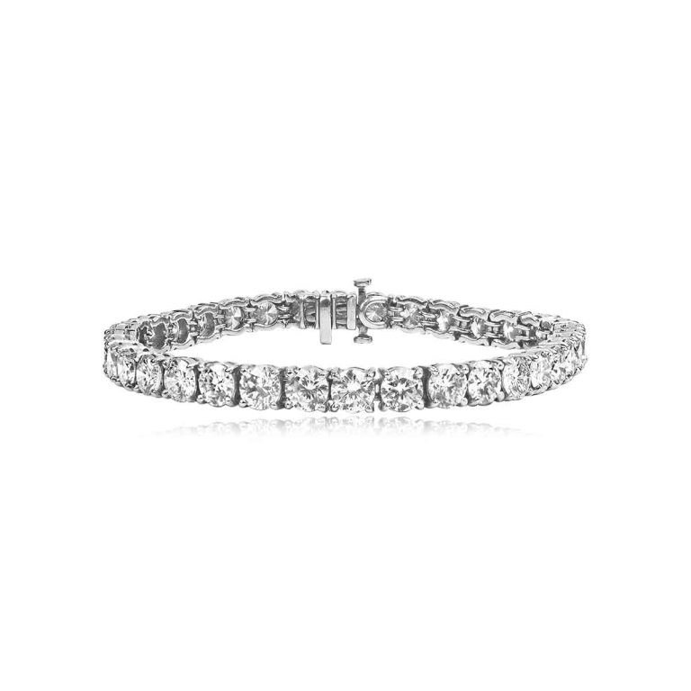 Harry Winston 12ct Diamond Tennis Bracelet