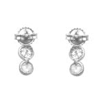 Triple old european cut Diamond Hanging earrings Horace Earrings 15981