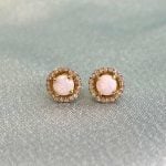 Monclova Earrings handcrafted in 14k yellow gold