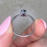 Vinson Ring made in 14k white gold