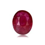 oval cut 2.04 carat Burma ruby non-heated ruby stone SBruby204