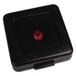 3.32 carat heated Burma Ruby Stone SBruby332 box photo