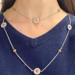 Buccellati necklace with intricate metalwork detailing