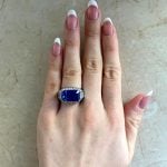 Bulgari 11.44ct Ceylon Sapphire and Diamond Ring