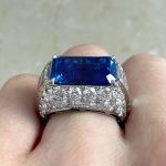 Bulgari ring set in prongs