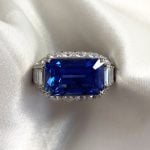 Bulgari ring made in platinum