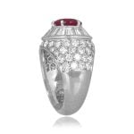 VCA France burma non-heated ruby Ring HER3157