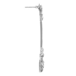 Emerald and Diamond Aberdeen Earrings SH526 top side view photo