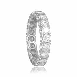 diamond eternity band with 2.40 total carats round brilliant diamonds Calestano Band 16053