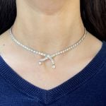 Stonegate Necklace adorned with diamond stones