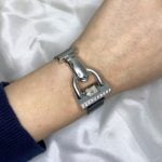 watch is signed VCA made in 18k white gold