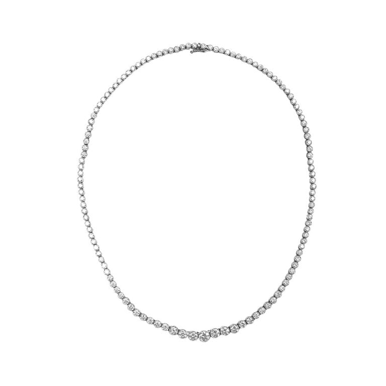 12ct Diamond Line Alamosa Necklace