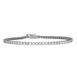 2.44 carat total round bezel-set tennis bracelet Radley Bracelet MD404