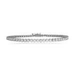 2.59 total carat weight of round Diamond Line Opolis Bracelet MD405 Top View