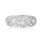 1.20 carat total diamond weight with detailed hand engravings Tulelake Ring OCT2411