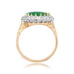 2.73ct Oval Opal and Diamond Morela Ring OCT2522 side view photo