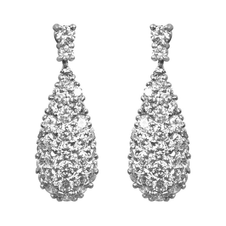Diamond Drop Eldredge Earrings