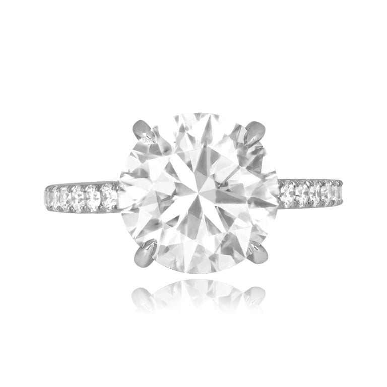 GIA 4.01ct Diamond Dimmitt Ring