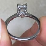 Manciano Ring made in platinum