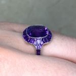Valsain Ring with additional amethyst stones