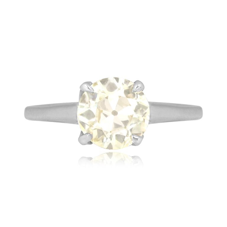 Vintage 1.33ct Diamond Marsia Ring, Circa 1945