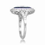 GIA 1.15ct marquise diamond Double Halo Marzano Ring & Pendant 16049 TSV
