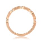 Diamond Half Eternity Rose Gold Selva Band 2.1mm 16125 SV